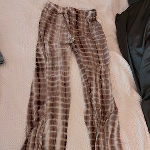 shein snake skin flair leggings